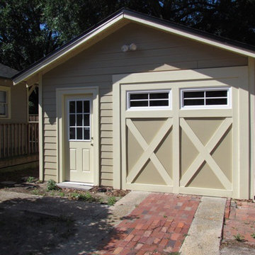 Detached Garage to Gym Renovation