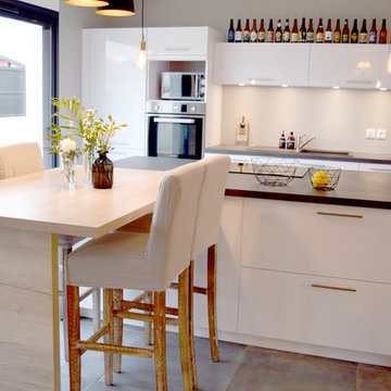 Une maison neuve à la déco Industrielle