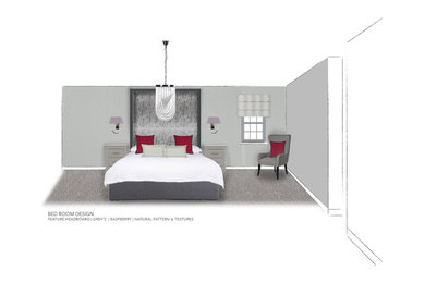 Bedroom Design - Stage One - Mood Board Service and Scheme Design