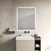 AQUADOM Image Smart Led Lighted Bathroom Mirror with Bluetooth and TV 24"x32"