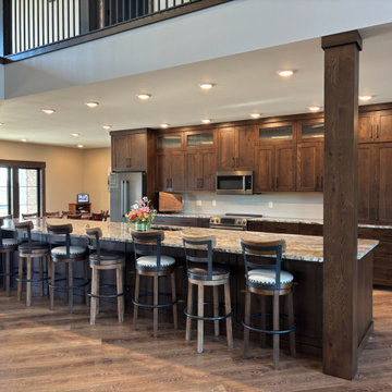 Rustic White Oak Kitchen Cabinetry