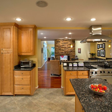 A Colonial in Vienna, VA, Transformed for a Growing Family