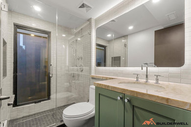 Sleek Bathroom Addition - Irvine, CA