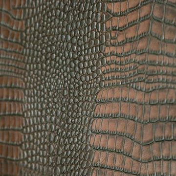 Leather doors