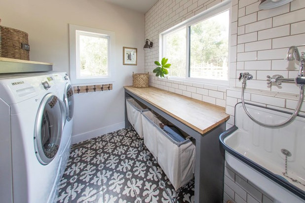 Room of the Day: West Coast Style Laundry Room