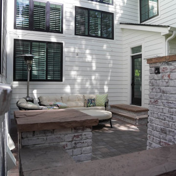 Luxury Outdoor Living Renovation in Grant Ranch | StruXure Pergola, Custom Fire
