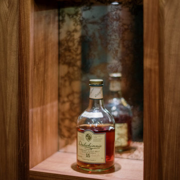 Whiskey nook close-up