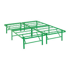 Horizon Full Stainless Steel Bed Frame, Green