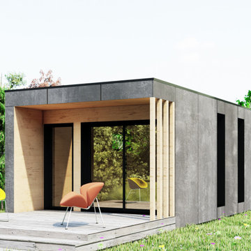 Studio de jardin contemporain