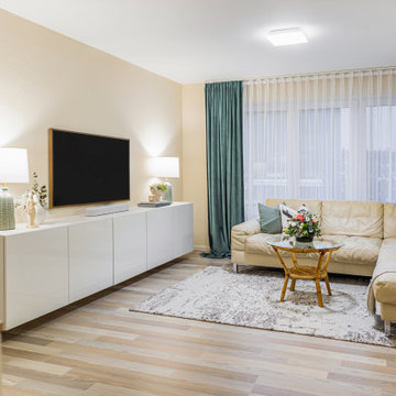 Wohnzimmer Umstyling/ Farbkonzept
