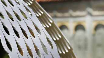 Six foil Galanthus Gazebo installed at Down House - detail