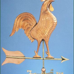 Large Rooster Weathervane - Weather Vanes
