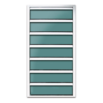 Louver Windows- Lama 6" glass blade
