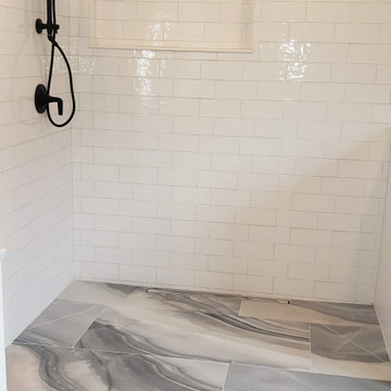 Endless Serenity: A Monochromatic Bathroom Remodel