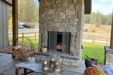Patio - cottage patio idea in Other