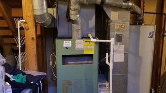 Before and After Furnace installations