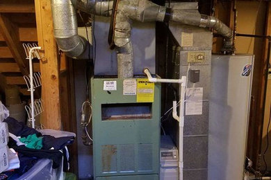 Before and After Furnace installations