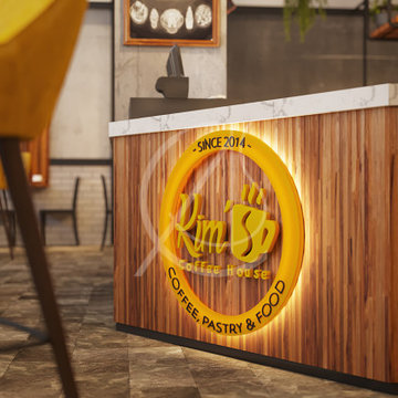 Kim Cafe - Industrial Coffee House Design