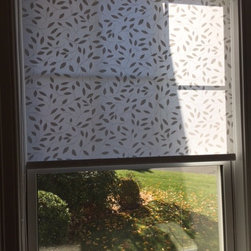 AFTER -Roller Shades in Avon, Connectiut - Window Treatments