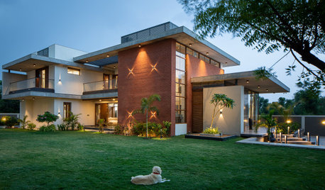 Ahmedabad Houzz: This Architect's Home Is One of a Twin Set
