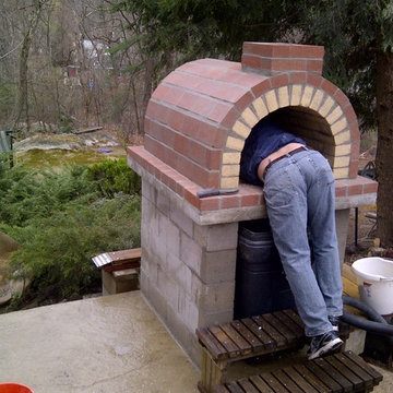 The Tildsley Family Wood Fired Pizza Oven in Massachusetts