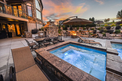 Pool/Spa/Fire Feature Highland, Utah #1