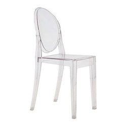 Victoria Ghost Side Chair by Philippe Starck | DWR - Dining Chairs