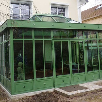 Vérandas, verrières et fenêtres métalliques