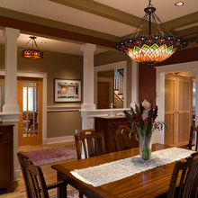 craftsman dining room built-ins