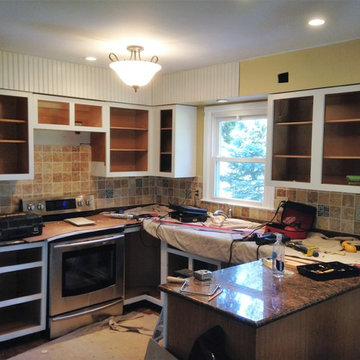 Installing New Face Frames
