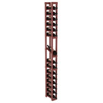 Wine Racks America - 1 Column Display Row Wine Cellar Kit, Pine, Cherry/Satin Fini - Make your best vintage the focal point of your wine cellar. High-reveal display rows create a more intimate setting for avid collectors wine cellars. Our wine cellar kits are constructed to industry-leading standards. You'll be satisfied. We guarantee it.
