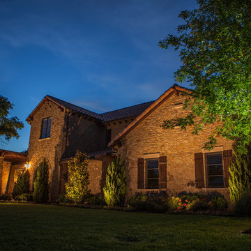 Low Voltage Up Lighting and Moon Lighting- Southlake