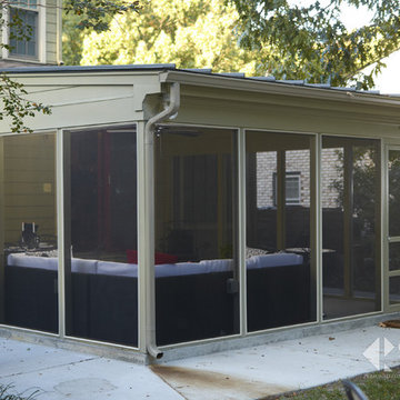 Stylish Screened Porch