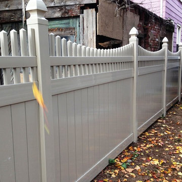 New Haven Connecticut Adobe Vinyl Privacy & Picket Fence