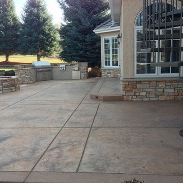 Custom Concrete Patio