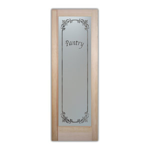 Pantry Door Pantry Goods Etched Glass Door 24x80x1 38