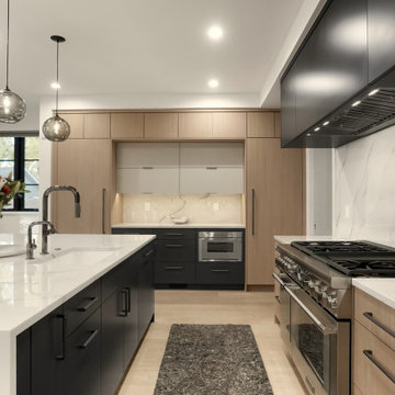 South High Street-Textured Oak Modern Kitchen