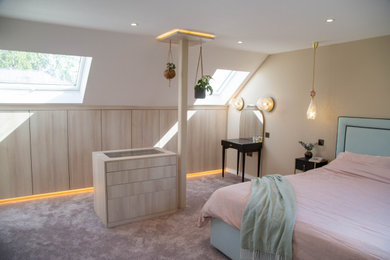 Inspiration for a nautical bedroom in London.
