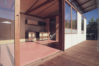 Design ideas for a scandinavian home design in Wollongong.