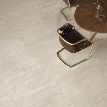 Cosmic Ivory Porcelain Living Room