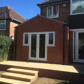 Kitchen and utility extension