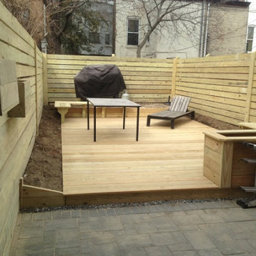 Town House Landscape Design and Renovation