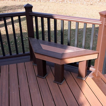 Fun Room - with trex deck and fireplace