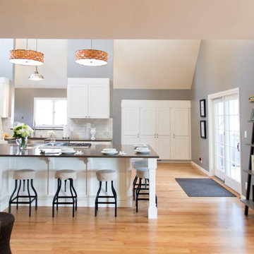 Bright & Vaulted Littleton Kitchen Remodel