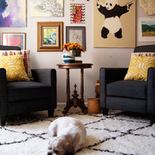 Living room design with vintage.