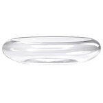Serene Spaces Living - Serene Spaces Living Glass Garden Bowl - Create a sweet centerpiece of floating flowers and candles in the large glass bowl for a romantic touch to any space. This oversized glass garden bowl measures: 16in D x 4in H.