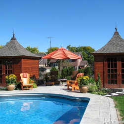 Melbourne Pool Cabanas by Summerwood - Prefab Studios