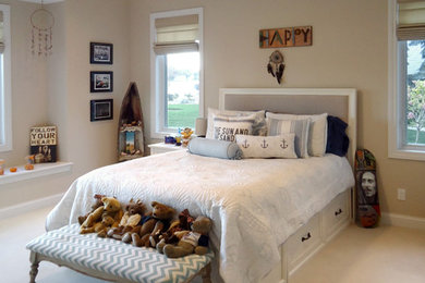Example of an eclectic home design design in Other