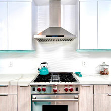 wave tile kitchen
