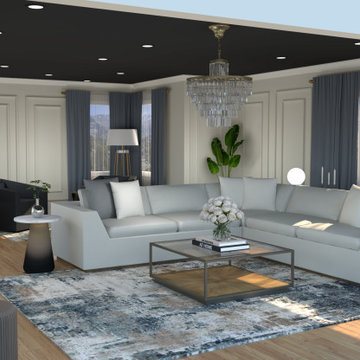 3D Renders - Social Rooms